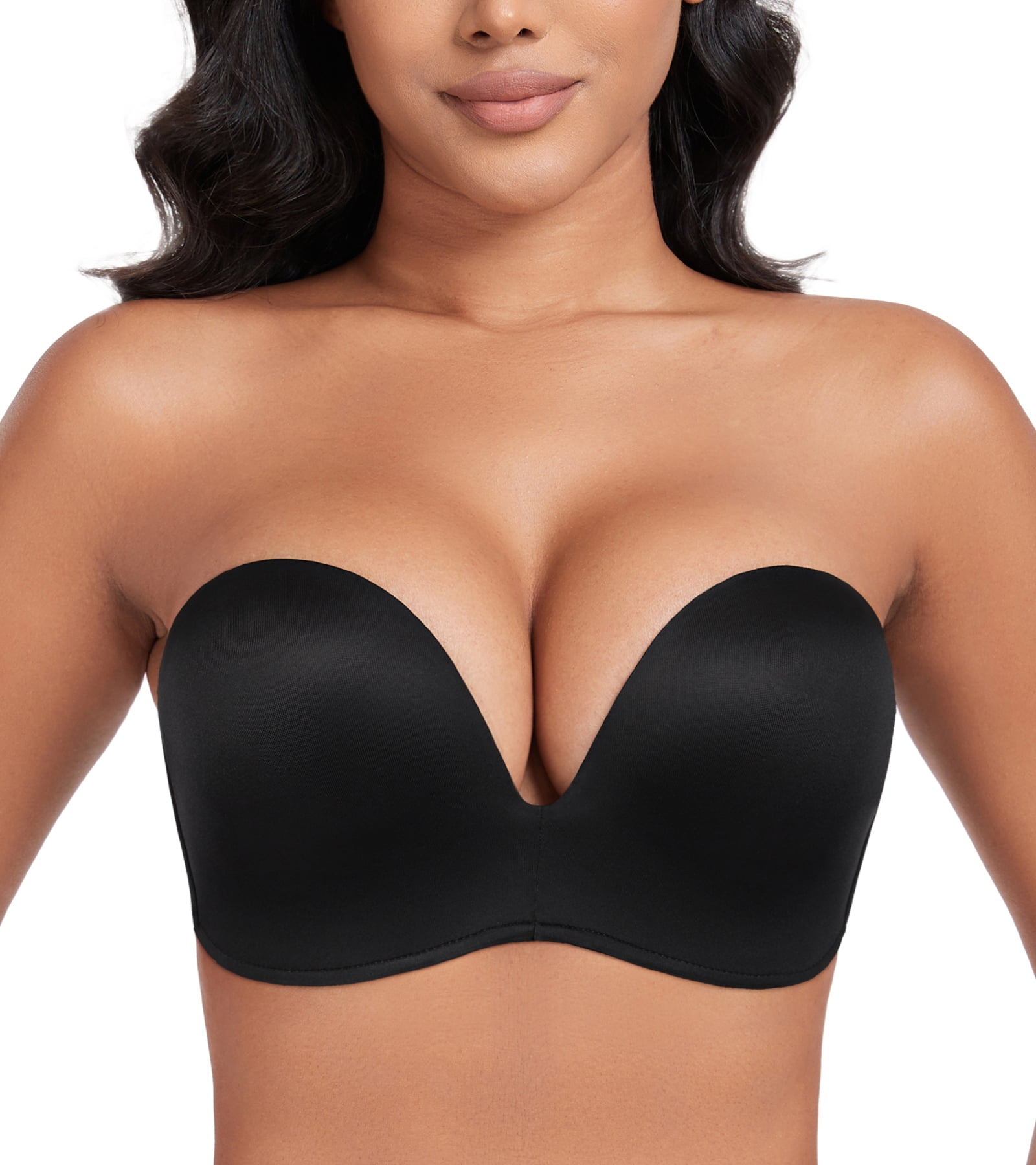 seamless strapless bra