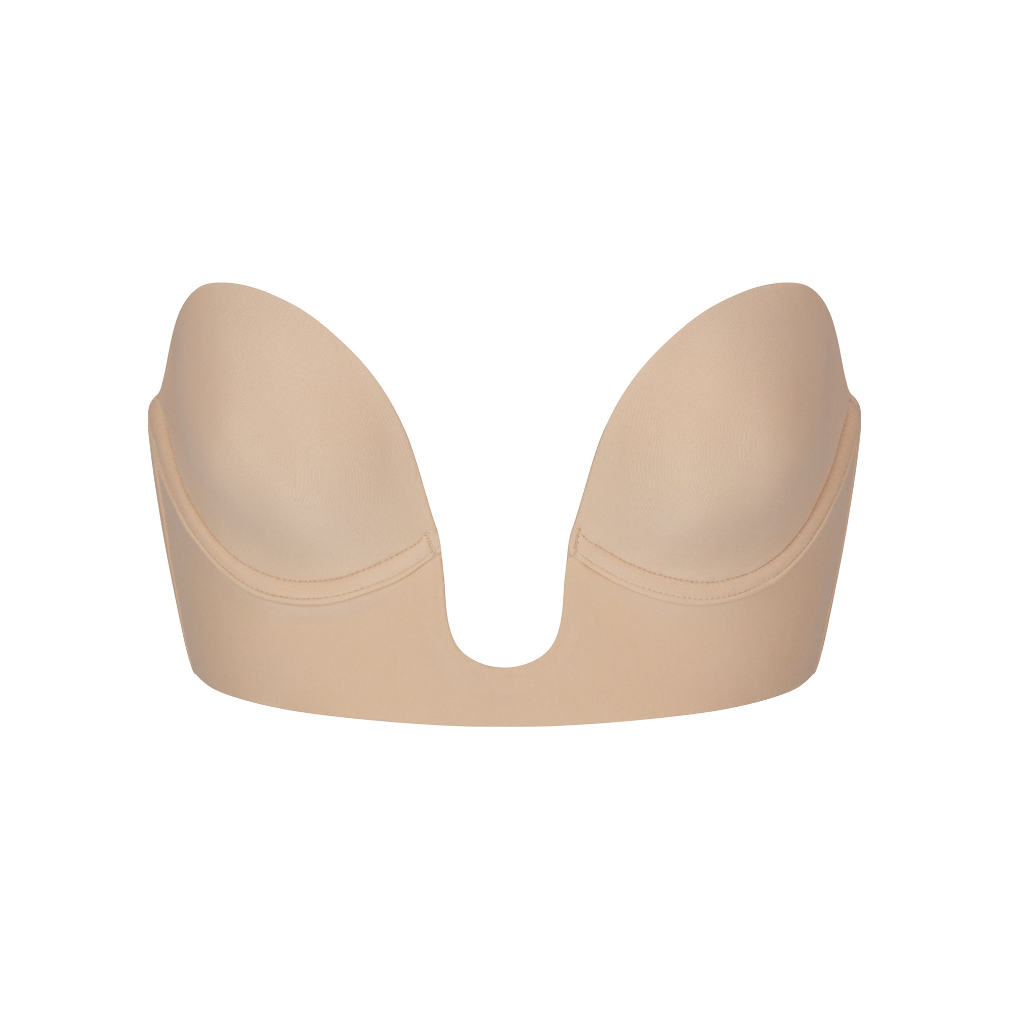 deep plunge strapless bra