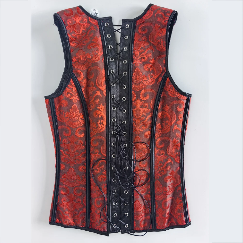 masculine corset vest mens